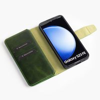 Wachikopa Étui de télephone portefeuille Multi Wallet Samsung Galaxy S23 FE - Forest Green