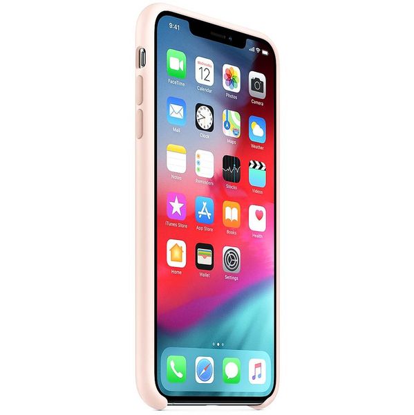 Apple Coque en silicone Apple iPhone Xs Max - Pink Sand