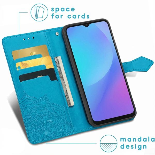 imoshion Etui de télephone Mandala Motorola Moto G30 / G20 / G10 (Power) - Turquoise