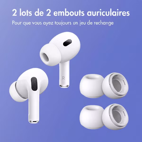 imoshion Embouts en Silicone 2-pack AirPods Pro 1 / 2 - S