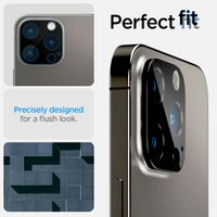 Spigen Optik Lens Protector - Protection complète de la caméra (lot de 2) Apple iPhone 14 Pro / 14 Pro Max - Noir