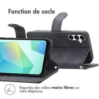 imoshion Etui de télephone portefeuille avec cordon Samsung Galaxy A17 (5G) / (4G) - Noir