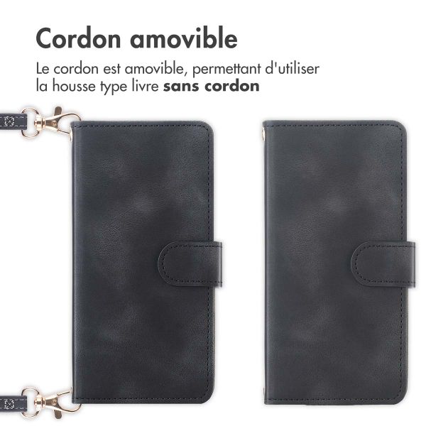 imoshion Etui de télephone portefeuille avec cordon Google Pixel 9A - Noir