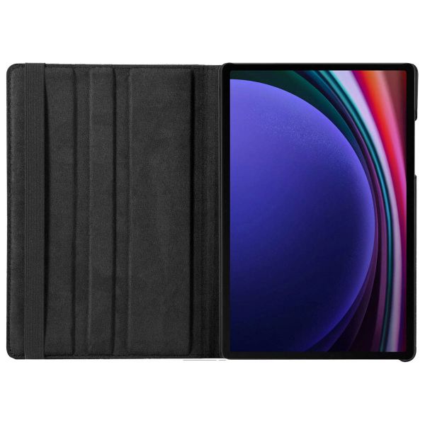 Concevez votre propre coque rotative à 360° Samsung Galaxy Tab S9 11.0 pouces - Noir