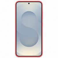 Samsung Original Coque en silicone Samsung Galaxy S25 - Peach