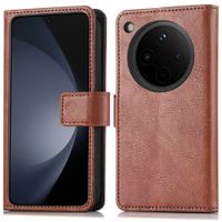 imoshion Étui de télephone portefeuille de luxe Oppo Find X8 - Marron