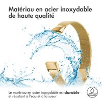 imoshion Bracelet magnétique milanais Fitbit Luxe - Taille S - Doré