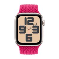 Apple Bracelet Solo tressé Apple Watch | 38/40/41/42 mm - Taille 1 - Raspberry