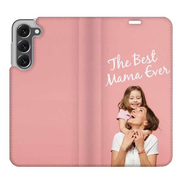 Concevez votre propre housse portefeuille Samsung Galaxy S23 Plus - Blanc