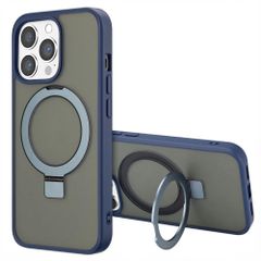 Accezz Coque Ring Stand avec MagSafe Apple iPhone 13 Pro Max - Bleu
