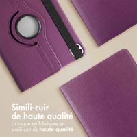 imoshion Coque tablette rotatif à 360° Apple iPad Air 11 pouces (2026) M4 / (2025) M3 / (2024) M2 / Air 5 (2022) / Air 4 (2020) / Pro 11 (2018/2020) - Violet