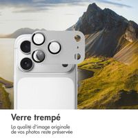 imoshion Protection Caméra en verre trempé 2 Pack Apple Apple iPhone 17 Pro Max - Silver