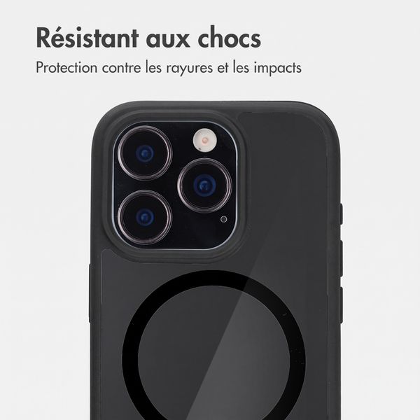 Accezz Coque arrière Hold avec MagSafe Apple iPhone 16 Pro - Black