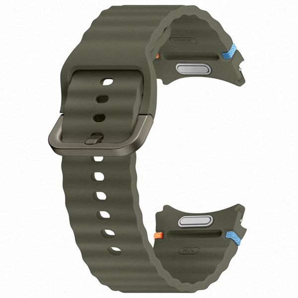 Samsung Bracelet Sport original Samsung Galaxy Watch 4 / 5 / 6 / 7 / FE (20 mm) - Taille M/L - Khaki