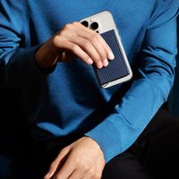 Secrid Cardprotector MagSafe Fluted - Porte-cartes - Navy