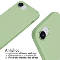imoshion Coque en silicone avec cordon Apple iPhone 17e / 16e - Vert