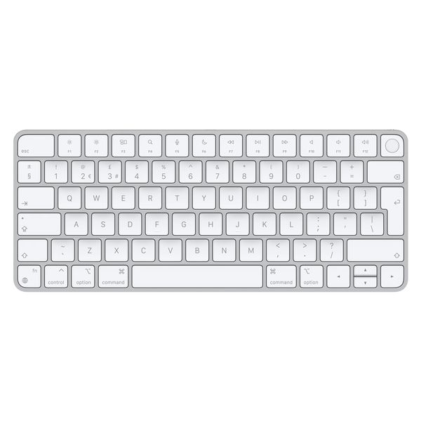 Apple Magic Keyboard avec Touch ID - Clavier sans fil - QWERTY / UK - Lightning - Blanc