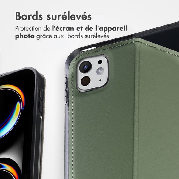 Accezz Coque tablette Classic Apple iPad Pro 11 (2025) M5 / (2024) M4 - Vert