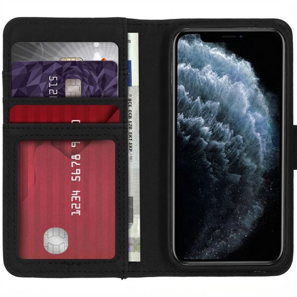 imoshion Étui de télephone portefeuille de luxe Apple iPhone 12 Mini - Bleu foncé