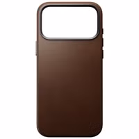 Nomad Coque arrière Traditional Leather avec MagSafe Apple iPhone 18 Pro Max - Brown