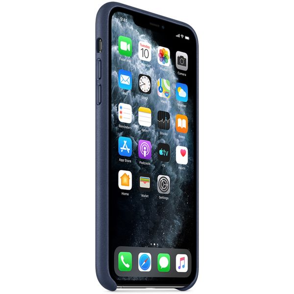 Apple Coque Leather Apple iPhone 11 Pro Max