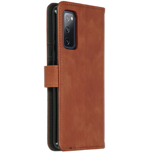 imoshion Étui de télephone portefeuille de luxe Samsung Galaxy S20 FE - Marron