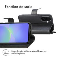 imoshion Étui de télephone portefeuille de luxe Samsung Galaxy A37 (5G) - Noir