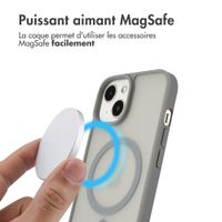 imoshion Coque Color Guard avec MagSafe Apple iPhone 14 / 13 - Gris