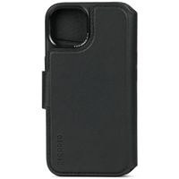 Decoded Portefeuille détachable 2 en 1 en cuir Apple iPhone 15 - Noir