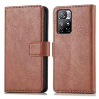 imoshion Étui de télephone portefeuille de luxe Xiaomi Redmi Note 11 (4G) / Note 11S (4G) - Marron
