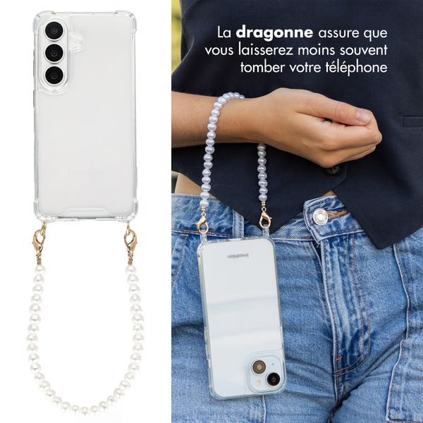 imoshion Coque avec cordons de téléphone Samsung Galaxy S26 - Perles