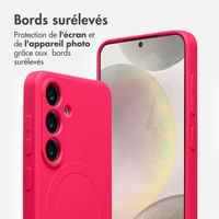 imoshion Coque Couleur avec MagSafe Samsung Galaxy S24 - Neon Pink
