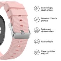imoshion Bracelet en silicone flexible Samsung Galaxy Watch 9 (40/44mm) / Watch 8 (40/44mm) / Classic (46mm) - Rose