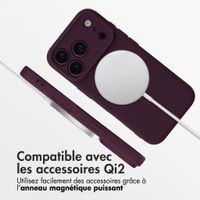 imoshion Coque Couleur avec MagSafe Apple iPhone 18 Pro / 17 Pro - Bordeaux