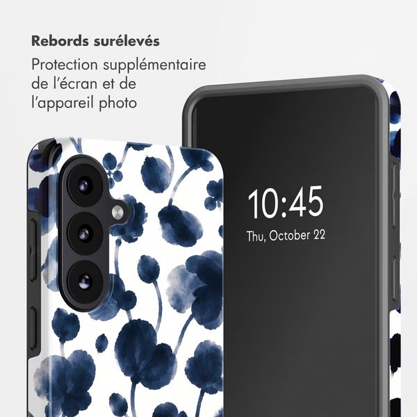 Selencia Coque arrière Vivid Samsung Galaxy S26 - Midnight Blossom