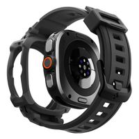 Spigen Coque Rugged Armor™ Pro Samsung Galaxy Watch Ultra 2 (47 mm) - Matte Black