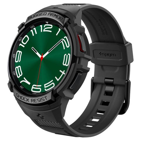 Spigen Coque Rugged Armor™ Pro Samsung Galaxy Watch 6 Classic - 47 mm - Noir