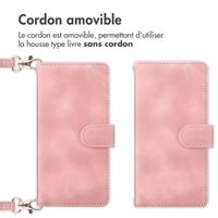 imoshion Etui de télephone portefeuille avec cordon Samsung Galaxy S24 FE - Rose