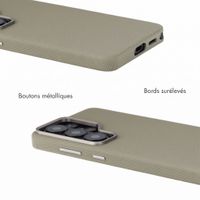 Accezz Coque arrière Mesh avec MagSafe Samsung Galaxy S26 Ultra - Gris foncé