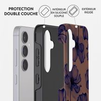 Burga Coque Tough MagSafe Samsung Galaxy S24 - Velvet Night