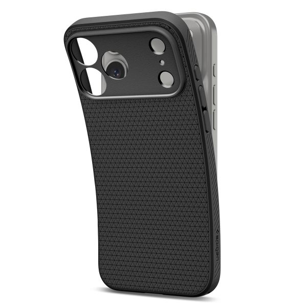 Spigen Coque Liquid Air™ Apple iPhone 18 Pro / 17 Pro - Matte Black