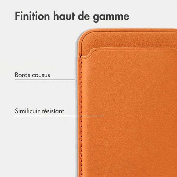 imoshion Porte-cartes magnétique - Compatible avec MagSafe - Orange
