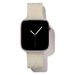 iDeal of Sweden Watch Band Soft Swirl Apple Watch | 38/40/41/42 mm - Taille S/M - Cloud Dancer