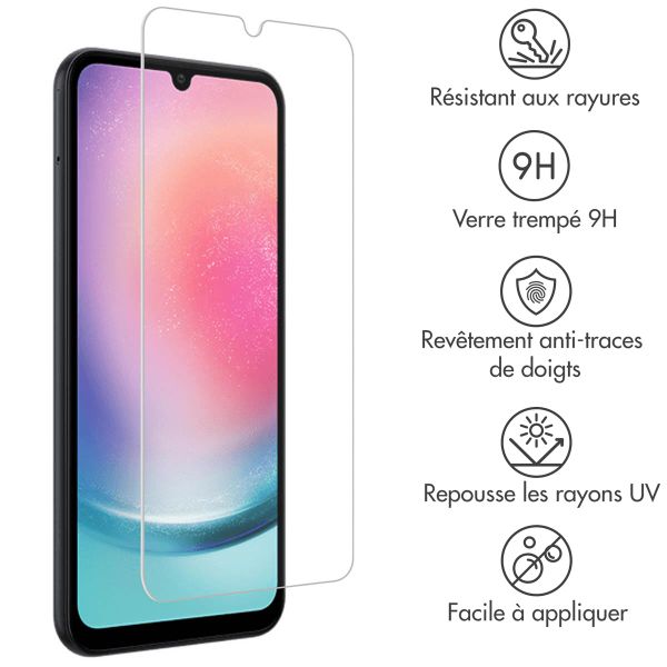 Accezz Protection d'écran en verre trempé 2-pack Samsung Galaxy A25 (5G)