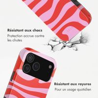Selencia Coque arrière Vivid avec MagSafe Apple iPhone 18 Pro / 17 Pro - Dream Swirl Pink