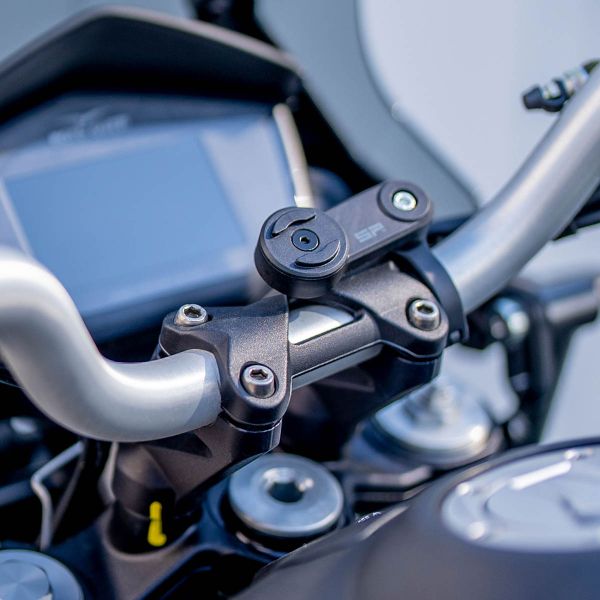 SP Connect Support de téléphone Moto Mount LT pour vélo / scooter / moto pour coques SPC+ - Noir