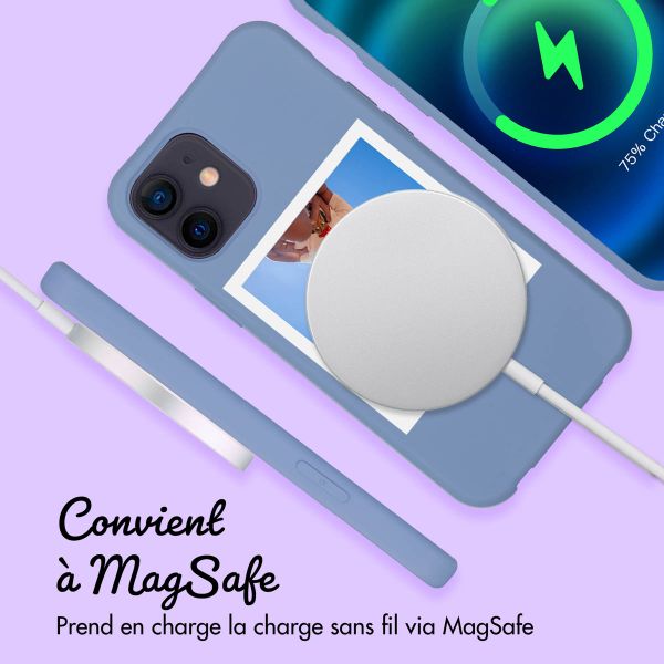 Coque Color MagSafe avec cordon amovible et photo et/ou texte personnalisés Apple iPhone 12 (Pro) - Polaroid