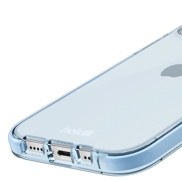 Holdit Seethru Case Apple iPhone 15 Pro Max - Mineral Blue