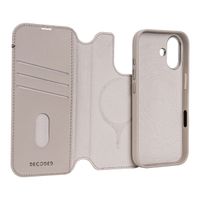 Decoded Portefeuille détachable 2 en 1 en cuir MagSafe Apple iPhone 17 - Solid Clay
