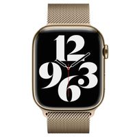 Apple Bracelet à boucle Milanais Apple Watch | 44/45/46/49 mm - Or